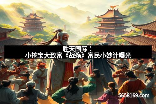 胜天国际：小挖宝大致富《战殇》富民小妙计曝光